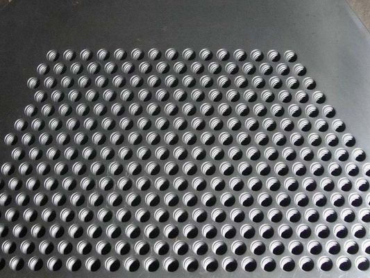 Cold Rolled SS316L Stainless Steel Punching Plate Lubang Bulat ASTM AISI