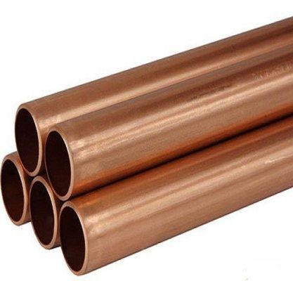 8mm T2 Pipa Tembaga Mulus Tabung Ketahanan Korosi Konduktif