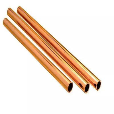 H65 H62 Pipa Tembaga Kapiler Diameter Kecil 99,9% Cu Tabung Kuningan Untuk Industri