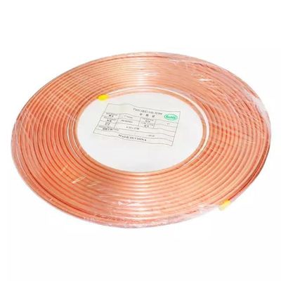ASTM B280 Copper Coil Pipe C12200 Untuk Kulkas Kondisi Udara