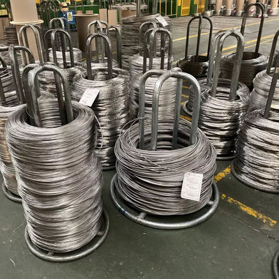 500mm 316 Kawat Pegas Stainless Steel Keras Terang ASTM A582
