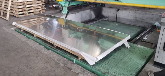 304 304L BA Lembaran Baja Tahan Karat 0,5 MM - 6 MM Cold Rolled