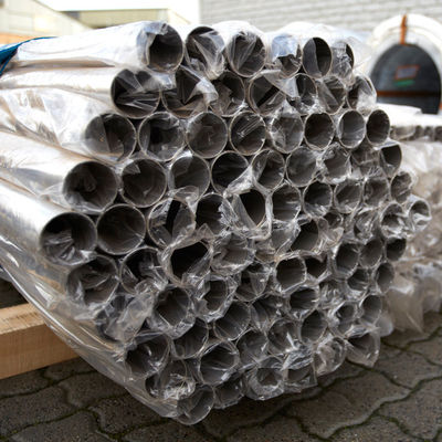 ASTM A312 Stainless Steel TP304 Pipa Bulat Batang Berongga Dilas 12mm