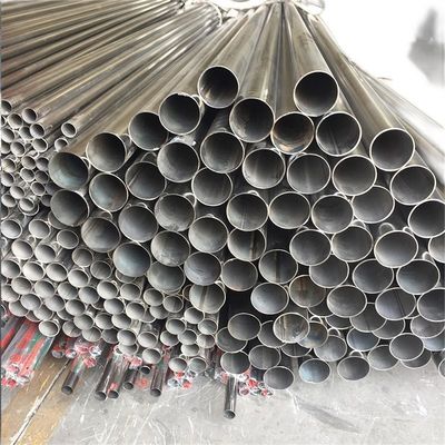 ASTM A554 Pipa Stainless Steel Dilas 304 Dinding Tipis 16m - 200mm Bulat Berongga