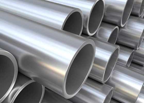 SUS316L SUS430 304 Tebal Dinding Pipa Stainless Steel Tube 6K Selesai