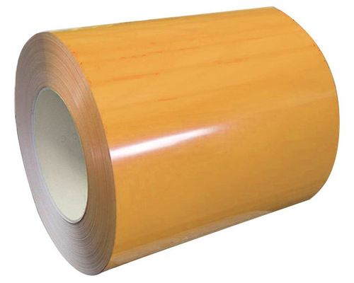 06TiL Color Coated Steel Profile Sheet DIN JIS 115MM Permukaan Timbul