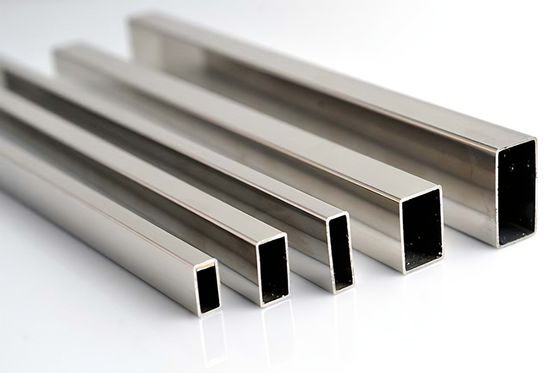 SS431 Pipa Stainless Steel Bagian Berongga Pipa AISI ASTM 304 304L Tabung Persegi