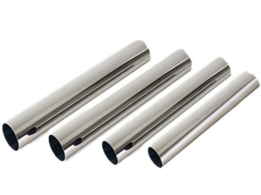 SS 310S Dia 1.5 Inch Stainless Steel Pipe 6K 8K NO.4 Permukaan Tabung Bulat Mulus