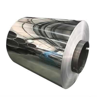 ASTM 317L Permukaan Terang Stainless Steel Coil Ketahanan Air Laut Untuk Penukar Panas