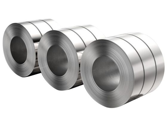 kualitas  AISI ETP Tinplate SPTE 400MM Steel Metal Strips Coil T3 T4 pabrik