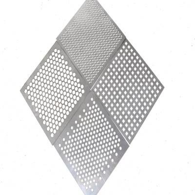 SS304 ASTM AISI SS Pelat Baja Stainless Punching Sheet Lubang Bulat 1500mm
