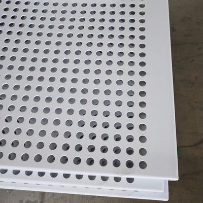 ASTM SS317 Pelat Berlubang Stainless Steel 5mm Lubang Bulat Punched