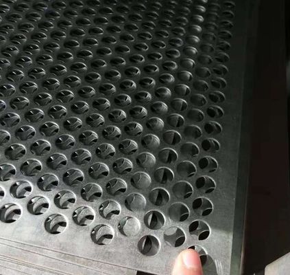 SS309S Pelat Baja SS Berlubang Bulat Lubang Punched Sheet 10mm
