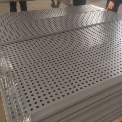 SS301 Stainless Steel Pelat Berlubang Lubang Bulat ASTM Punched AISI