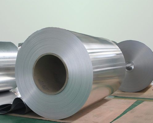 Tahan Karat 5M52 Aluminium Coil Roll Al Mg Alloy Sheet Untuk Oksidasi