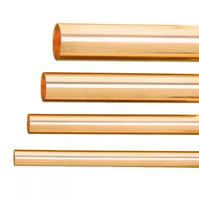 120mm Tebal Pipa Bulat Tembaga Kemurnian Tinggi ASTM Standar C11000 C12000