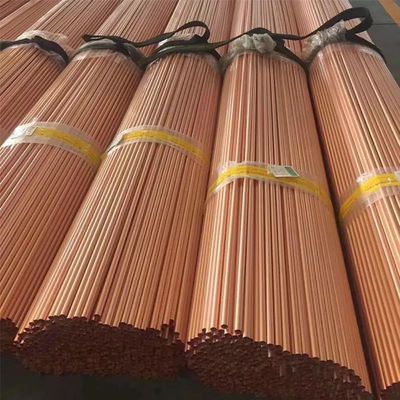 120mm Tebal Pipa Bulat Tembaga Kemurnian Tinggi ASTM Standar C11000 C12000