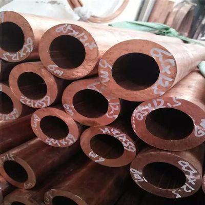 H65 H62 Pipa Tembaga Kapiler Diameter Kecil 99,9% Cu Tabung Kuningan Untuk Industri