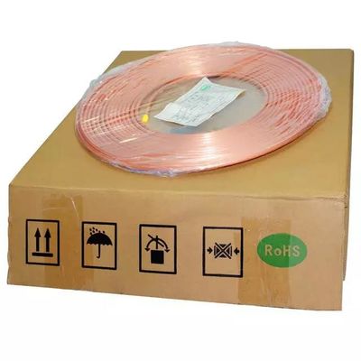 1 Inch Pipa Tembaga Coil Untuk Air Conditioner Cu 99,99% Tekanan Tinggi