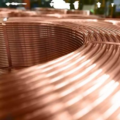 C12200 C2400 Copper Coil Pipe ASTM B280 Pancake Tube AC ​​Strip AC
