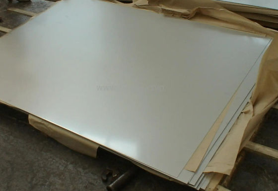 1/4&quot; ANSI 304 Stainless Steel Sheet 2B Selesai Untuk Peralatan Kimia 3000 - 6000mm