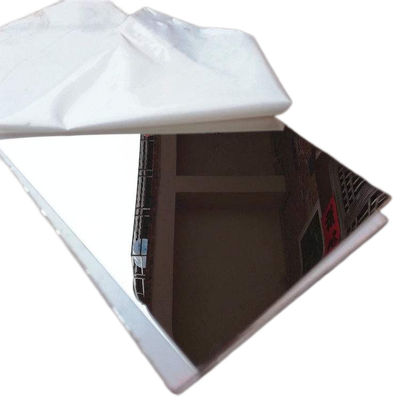 1.0mm Tebal 304 Plat Stainless Steel Super Mirror Dipoles 12m 430