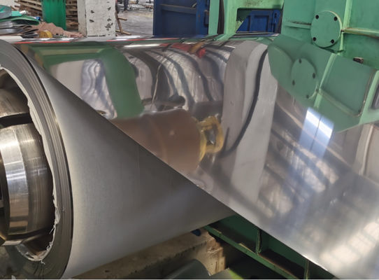 Permukaan BA 304 Lembar Baja Tahan Karat 1219mm 321 Dekoratif Gulung Dingin