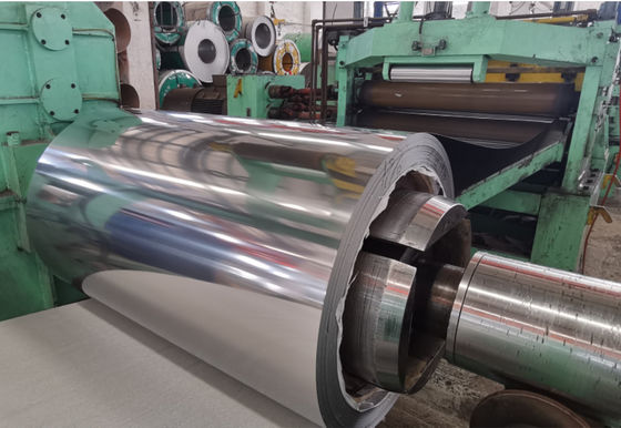 Permukaan BA 304 Lembar Baja Tahan Karat 1219mm 321 Dekoratif Gulung Dingin