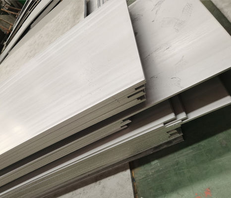 6 Gauge 304 Pelat Lembaran Stainless Steel Hot Rolled 2500mm