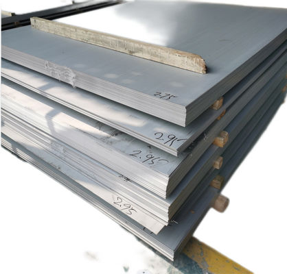 6 Gauge 304 Pelat Lembaran Stainless Steel Hot Rolled 2500mm