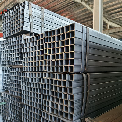 Persegi Panjang Tabung Baja Dilas Bagian Berongga Rumah Kaca 1200mm