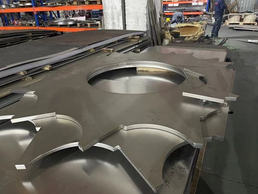 Slit Edge 310S Pemotongan Plat Stainless Steel Bulat 2000mm