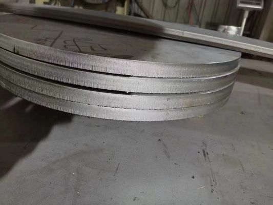 Plat stainless steel memotong bulat stainless steel coil plat stainless steel pemotongan benda kerja berbentuk khusus