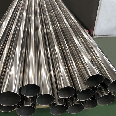 ASTM A312 Stainless Steel TP304 Pipa Bulat Batang Berongga Dilas 12mm