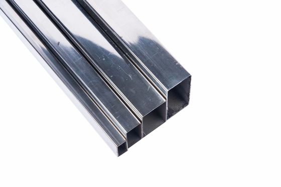 Tabung Las Baja Tahan Karat Berongga ASTM A554 304 Persegi ERW 316 4mm