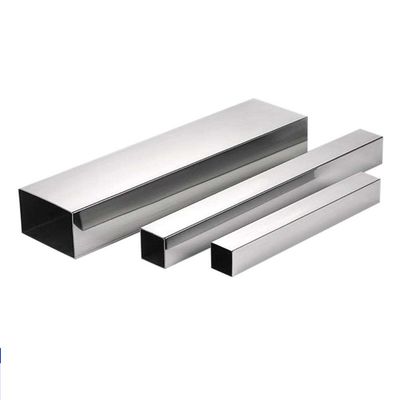 SS304 Pipa Tabung Stainless Steel Berongga Persegi Profil 8.0mm A554 GR