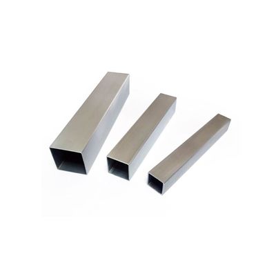 SS304 Pipa Tabung Stainless Steel Berongga Persegi Profil 8.0mm A554 GR