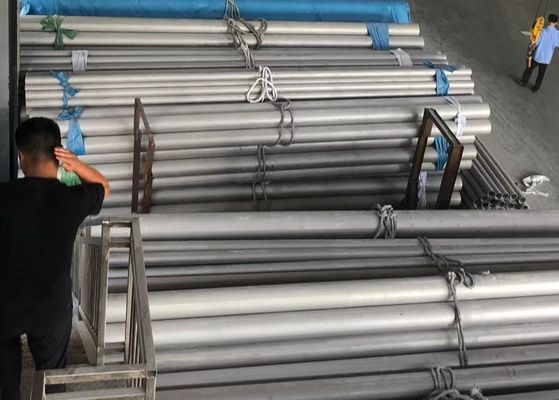 SS303 ASTM AISI 20MM 30MM Stainless Steel Pipa Berongga Tabung 8k Selesai