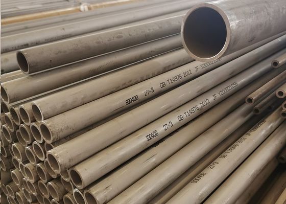 SUS304H 2.5 Duplex Pipa Stainless Steel 8K Selesai 0.5mm ASTM