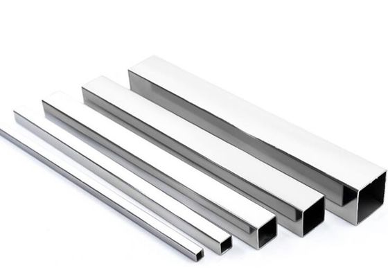 ASTM AISI 317L SS Steel Pipes 2b Finish Stainless Steel Pipa Persegi Panjang 1mm