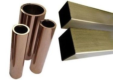 Hot Rolled Square Stainless Steel Threaded Pipe SS 430 431 AISI 0.3MM