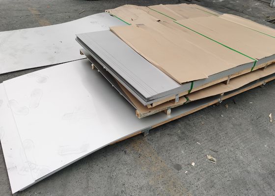 BA Lembaran Baja Stainless SS Tahan Panas SUS304L AISI ASTM Untuk Bahan Bangunan