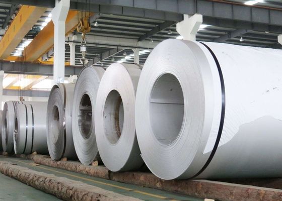 201 SUS304H Stainless Steel Pipe Coil 2D Surface Hot Rolled Untuk Penukar Panas