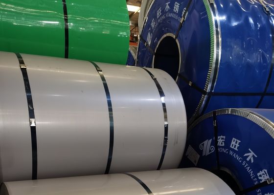 410S Prime Hot Rolled 201 Stainless Steel Coil 410F2 JIS Untuk Dekorasi Arsitektur