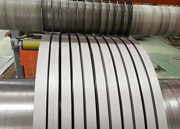 SS 302 321 Strip Stainless Steel Logam Datar 2B 8K Permukaan 1000mm