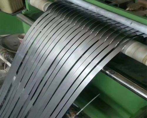 SUS304L SS 431 Tipis Stainless Steel Strip Coil JIS DIN Untuk Bahan Bangunan