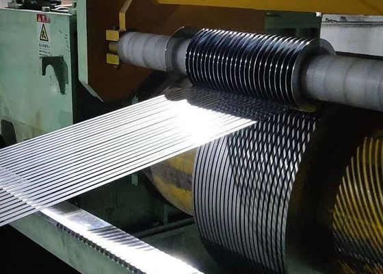 SUS321 ASTM A240 Stainless Steel Strip Logam Krom Datar 2mm JIS GB