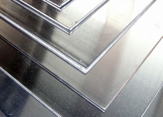 AISI Q345R Q390g Color Coated Steel Plain Sheets 4K 0.2MM Untuk Dekorasi