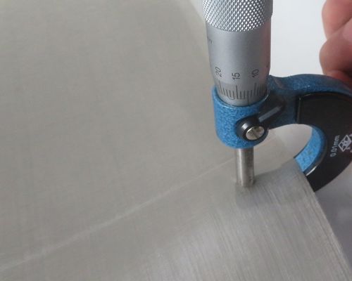 SUS 304H Layar Wire Mesh Stainless Steel Halus 309S 310S 600 Mikron