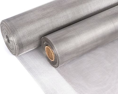 Ss316 Ss 304 Stainless Steel Wire Mesh 6m 24mesh / Inch Untuk Dirgantara